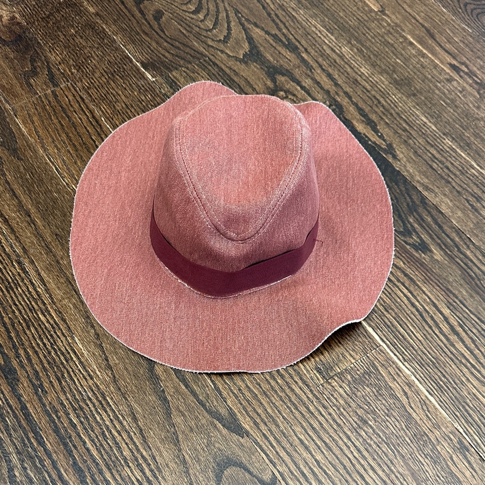 Zara Pink Fedora Hat
